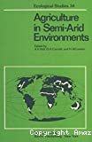 Agriculture in semi-arid environments