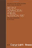 Recent advances in animal nutrition.