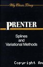 Splines and variational methods