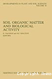 Soil organic matter and biological activity