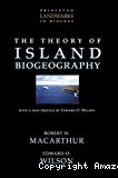 The theory of Island biogeography