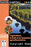 L'agriculture, la forêt et les industries agroalimentaires. 2003