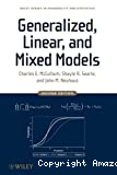 Generalized, linear, and mixed models