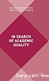 In search of academic quality