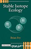 Stable isotope ecology