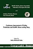 Continuous improvement of turkey production and health : never-ending story