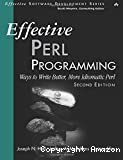 Effective Perl programming