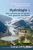 Hydrologie: 1- une science de la nature