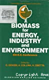 Biomass for energy, industry and environment
