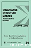 Covariance structure models
