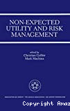 Non-expected utility and risk management