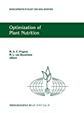 Optimization of plant nutrition