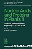 Nucleic acids and proteins in plants 2. Structure, biochemistry and physiology of nucleic acids