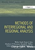 Methods of interregional and regional analysis