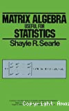 Matrix algebra useful for statistics.