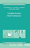 Variable density fluid turbulence