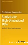 Statistics for high-dimensional data
