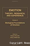 Emotion, theory, research and experience vol 3