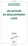 Les acteurs du développement local