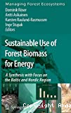 Sustainable use of forest biomass for energy. A synthesis with focus on the Baltic and Nordic Region