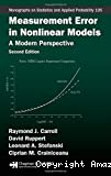 Measurement error in nonlinear models : a modern perspective