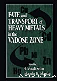Fate and transport of heavy metals in the vadose zone