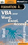 Formation à VBA pour microsoft word, excel, access