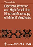 Electron diffraction and high-resolution electron microscopy of mineral structures