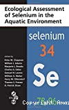 Ecological assessment of selenium in the aquatic environment