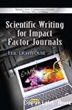 Scientific writing for impact factor journals