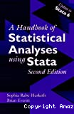 A handbook of statistical analyses using stata