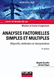 Analyses factorielles simples et multiples