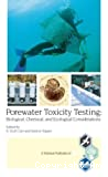 Porewater toxicity testing: biological, chemical, and ecological considerations