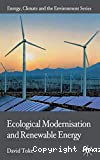 Ecological modernisation and renewable energy