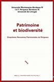 Patrimoine et biodiversité : cinquièmes rencontres patrimoniales de Périgueux