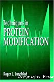 Techniques in protein modification