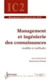 Management et ingénierie des connaissances :modèles et méthodes(Traité IC2, série Management et gestion des STIC)