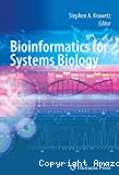 Bioinformatics for systems biology