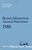 Recent advances in animal nutrition. Studies in the agricultural and food sciences.