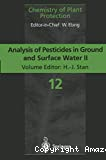 Analysis of pesticides in ground and surface water. Vol 12