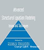 Advanced structural equation modeling. Issues and techniques