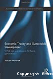 Economic theoty and sustainable development