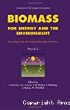 Biomass for energy and the environment