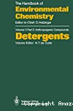 Detergents Vol.3 Part. F, Anthropogenic compounds