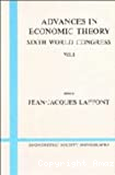 Advances in economic theory