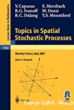 Topics in spatial stochastic processes