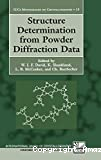 Structure determination from powder diffraction data