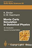 Monte carlo simulation in statistical physics. An introduction