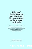Effect of environment on nutrient requirements of domestic animals.