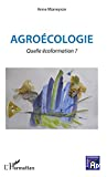 Agroécologie.